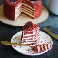 Red velvet torta chutí výborne